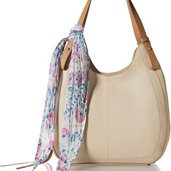 Lucky Brand Bags New Lucky Brand Idah Leather Tote With Scarf